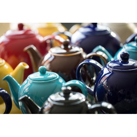 London Pottery Globe 4-Cup Teapot Gloss Rockingham Brown