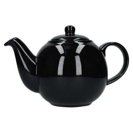 London Pottery Globe 4-Cup Teapot Gloss Black