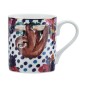 Mikasa Wild at Heart Mug Set of Four - Panda, Giraffe, Sloth, Zebra - 280ml Mikasa Wild at Heart Mug Set of Four - Panda, Giraffe, Sloth, Zebra - 280ml