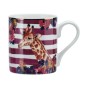 Mikasa Wild at Heart Mug Set of Four - Panda, Giraffe, Sloth, Zebra - 280ml Mikasa Wild at Heart Mug Set of Four - Panda, Giraffe, Sloth, Zebra - 280ml